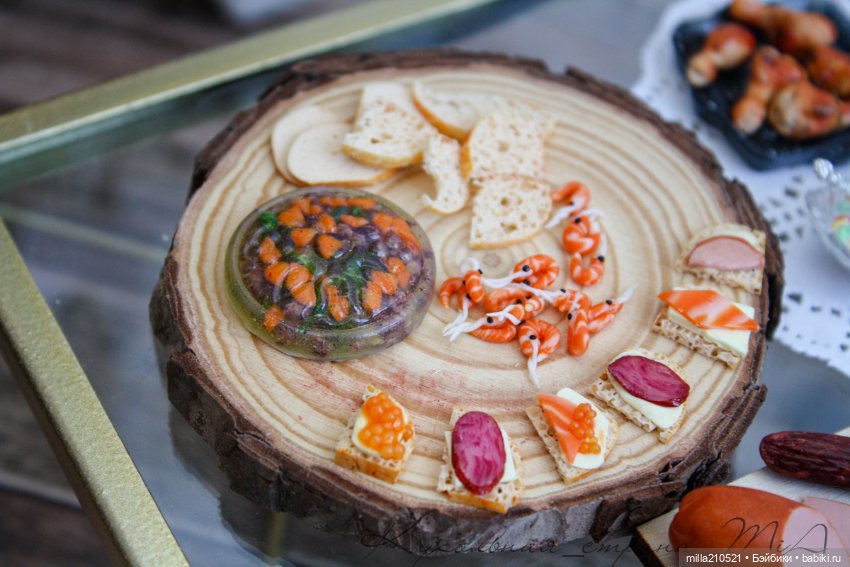 Вкусные выходные — Кукольная миниатюра своими руками: еда