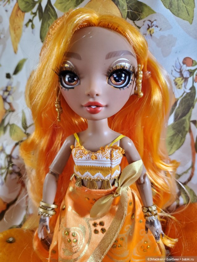 Принцесса из апельсина🍊 — Куклы Rainbow High (Рейнбоу Хай (фото 4)