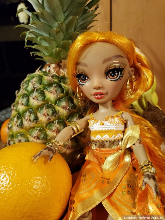 Принцесса из апельсина🍊 — Куклы Rainbow High (Рейнбоу Хай