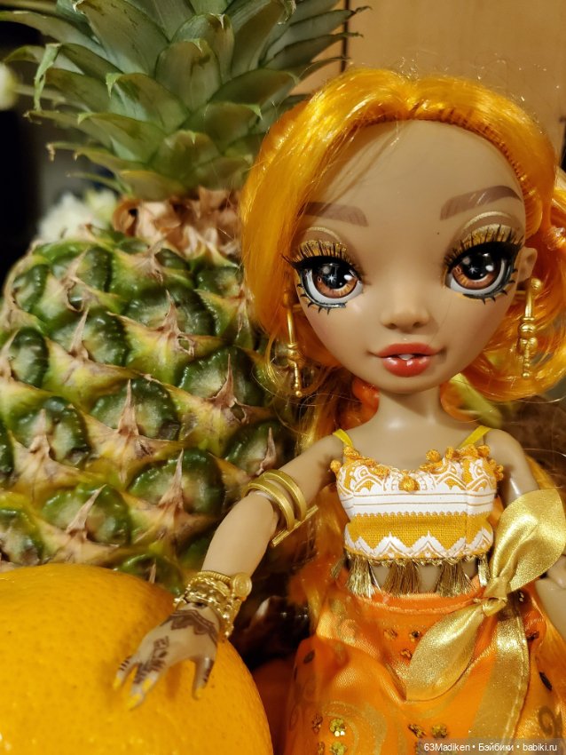 Принцесса из апельсина🍊 — Куклы Rainbow High (Рейнбоу Хай (фото 2)