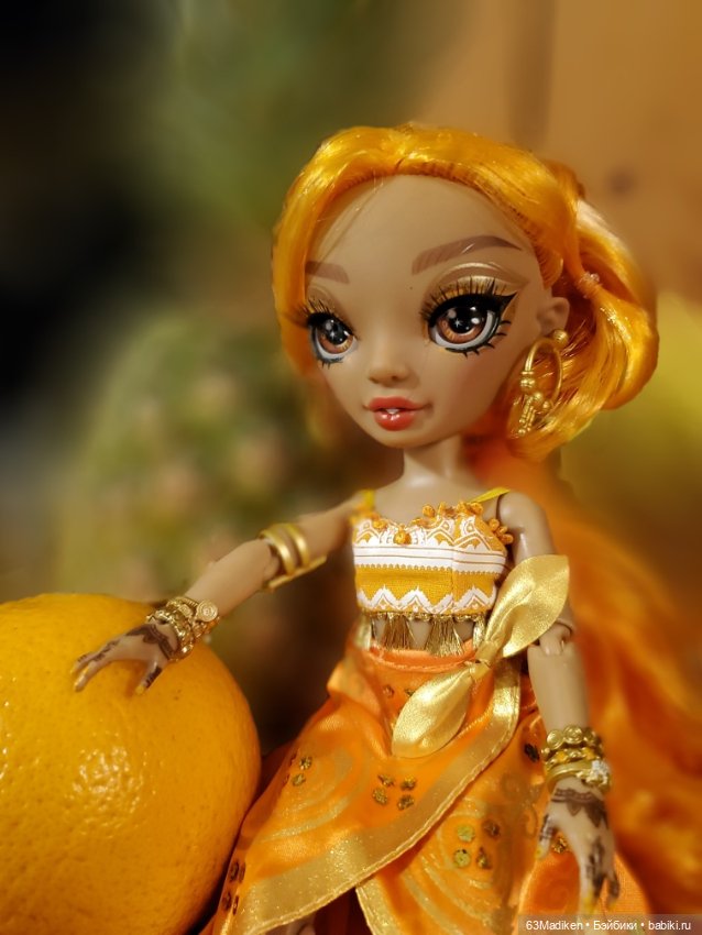 Принцесса из апельсина🍊 — Куклы Rainbow High (Рейнбоу Хай (фото 3)