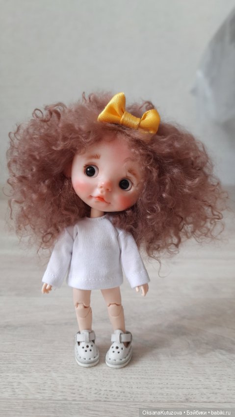 Кудряшка — Авторские шарнирные куклы своими руками: лепка (фото 4)