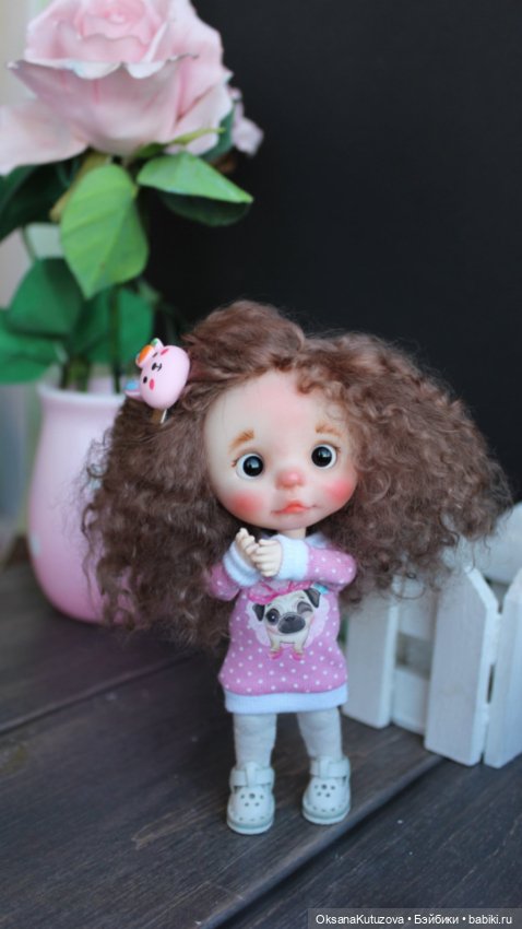 Кудряшка — Авторские шарнирные куклы своими руками: лепка
