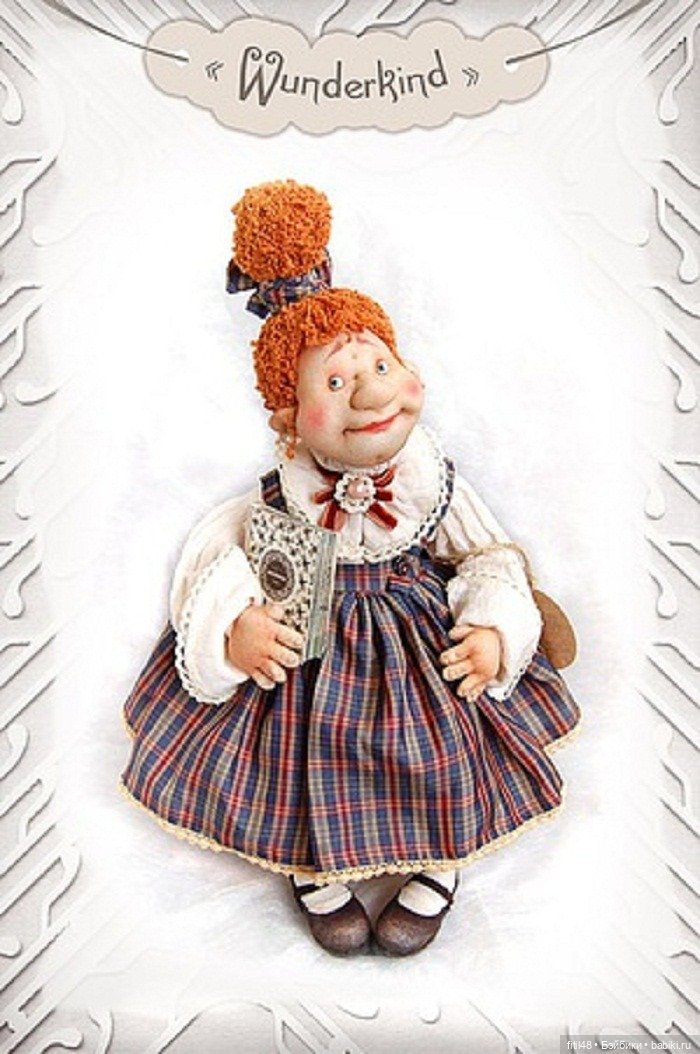 Жил на арене рыжий клоун. Авторские куклы Светланы Михайловой