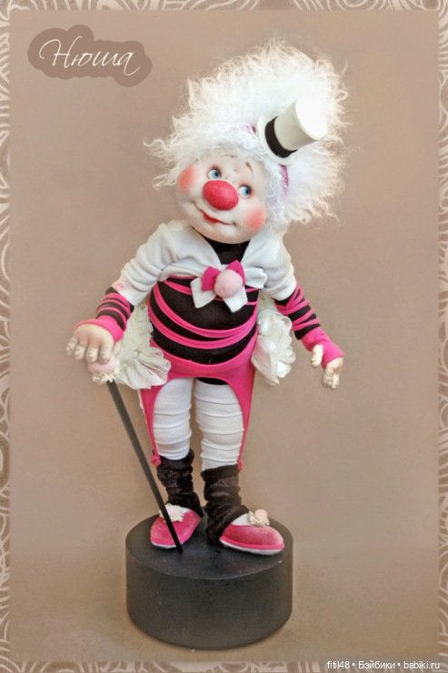 Жил на арене рыжий клоун. Авторские куклы Светланы Михайловой