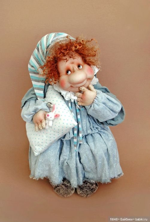 Жил на арене рыжий клоун. Авторские куклы Светланы Михайловой