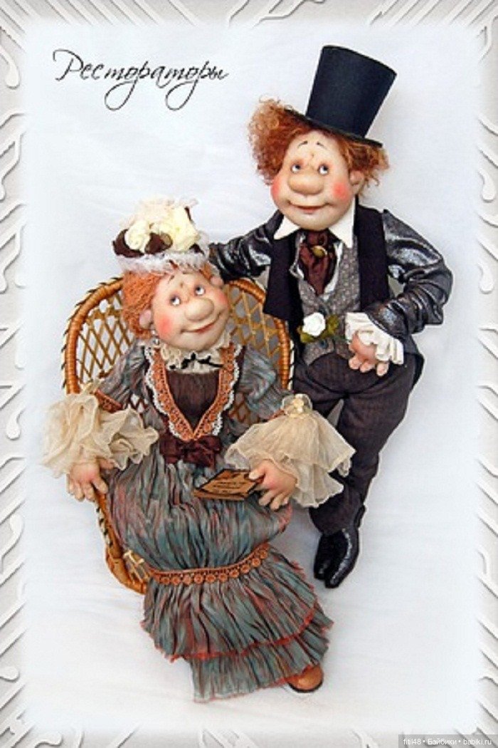 Жил на арене рыжий клоун. Авторские куклы Светланы Михайловой