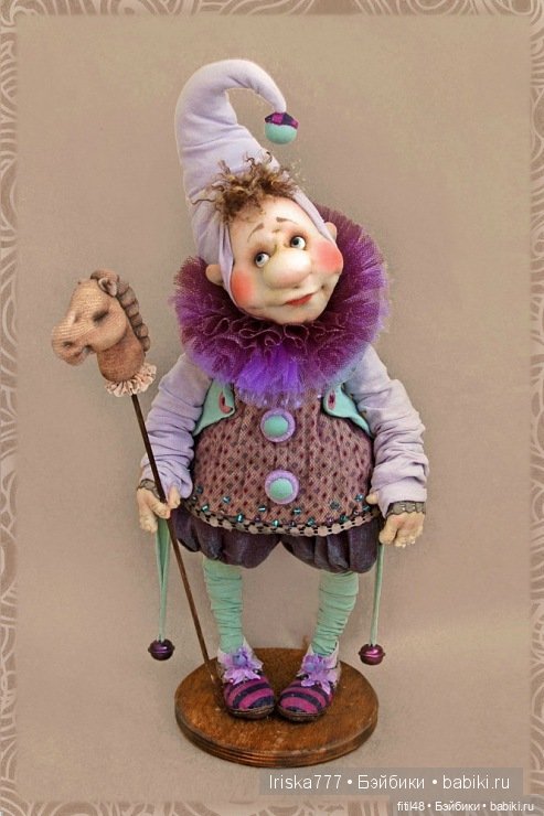Жил на арене рыжий клоун. Авторские куклы Светланы Михайловой