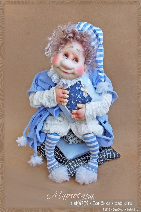 Жил на арене рыжий клоун. Авторские куклы Светланы Михайловой