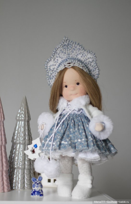 Русская краса — Авторские текстильные куклы: Вальдорфские (фото 7)