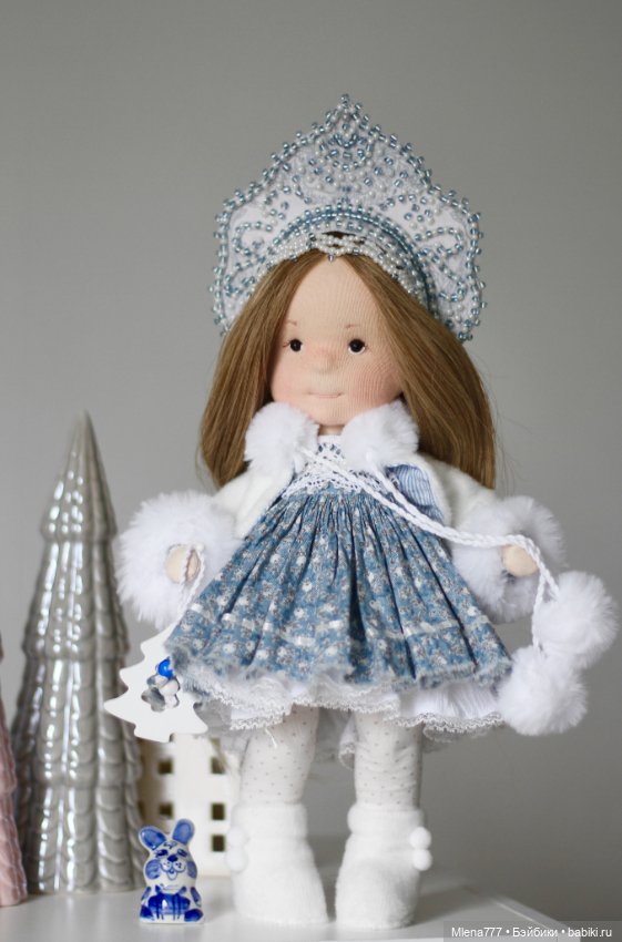 Русская краса — Авторские текстильные куклы: Вальдорфские (фото 6)