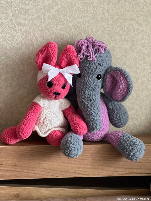 Зайка — Вязаные игрушки и амигуруми: крючком (фото 9)