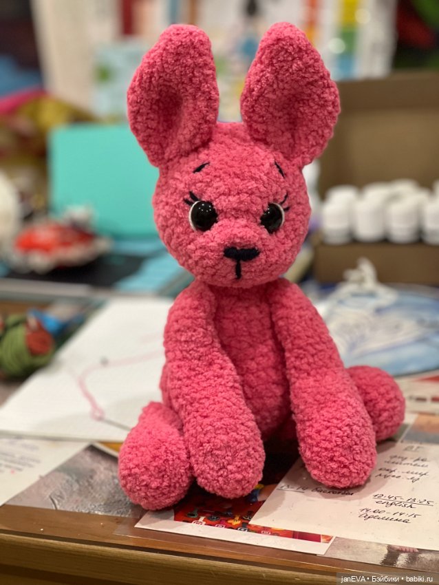 Зайка — Вязаные игрушки и амигуруми: крючком (фото 2)
