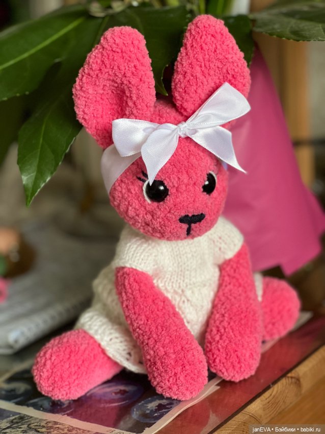 Зайка — Вязаные игрушки и амигуруми: крючком (фото 5)
