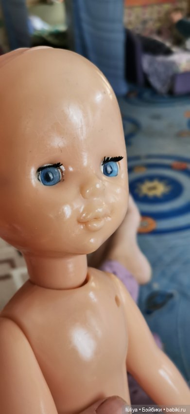 Моя девочка из детства — Ремонт кукол СССР и ГДР (немок): чернота