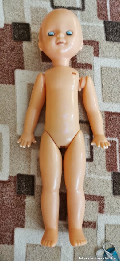Моя девочка из детства — Ремонт кукол СССР и ГДР (немок): чернота