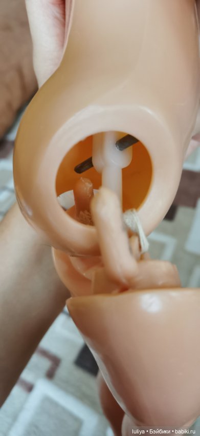 Моя девочка из детства — Ремонт кукол СССР и ГДР (немок): чернота (фото 8)