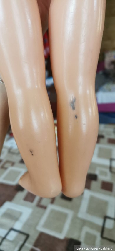 Моя девочка из детства — Ремонт кукол СССР и ГДР (немок): чернота (фото 5)