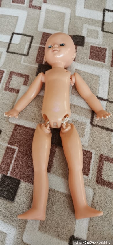 Моя девочка из детства — Ремонт кукол СССР и ГДР (немок): чернота