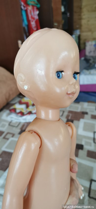 Моя девочка из детства — Ремонт кукол СССР и ГДР (немок): чернота (фото 7)