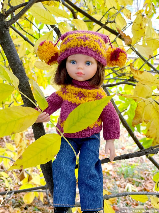 Листопад в октябре — Куклы Paola Reina (Паола Рейна): новинки (фото 4)