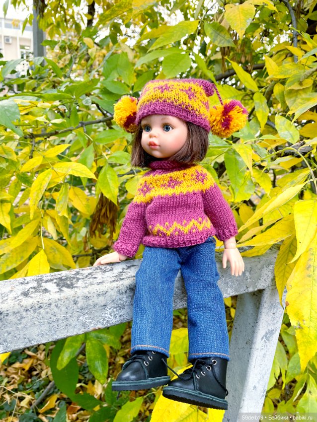 Листопад в октябре — Куклы Paola Reina (Паола Рейна): новинки (фото 9)