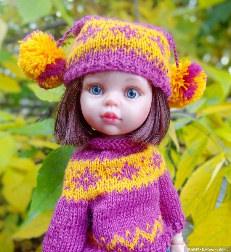 Листопад в октябре — Куклы Paola Reina (Паола Рейна): новинки (фото 3)