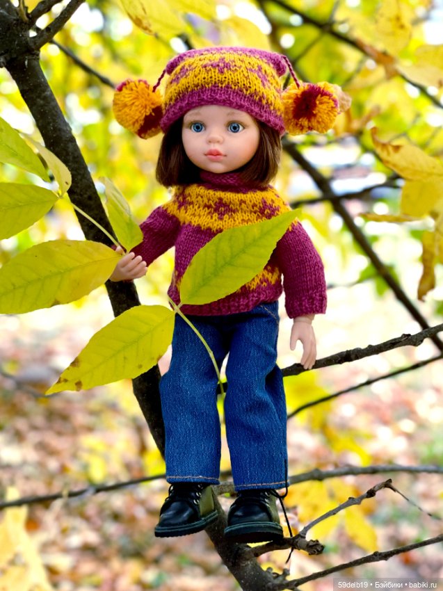 Листопад в октябре — Куклы Paola Reina (Паола Рейна): новинки (фото 2)