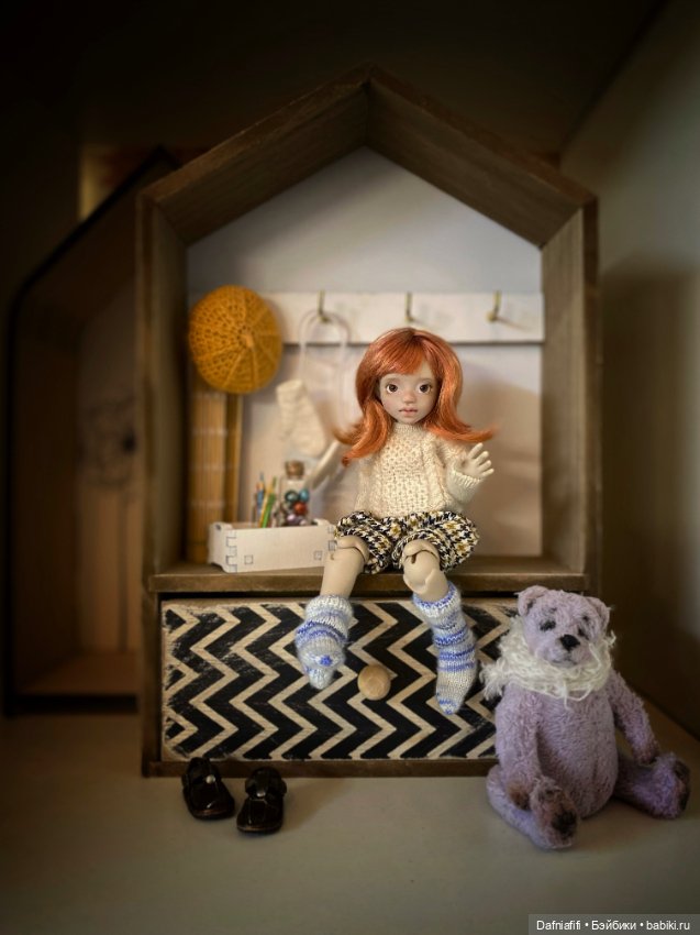 Мышка — Домашние фото авторских кукол: личные коллекции (фото 5)