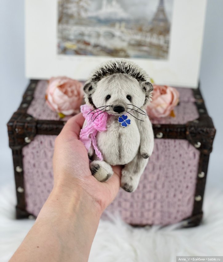 Тедди Ёжик Каспер — Авторские мишки Тедди и друзья: фото (фото 3)