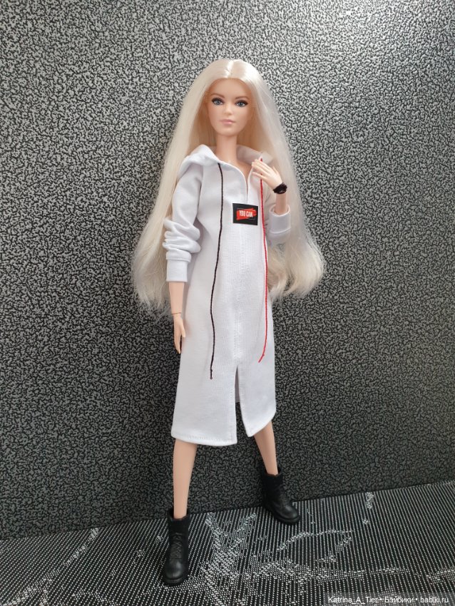 Оленька. Платье — Одежда и обувь для кукол своими руками: фото (фото 3)