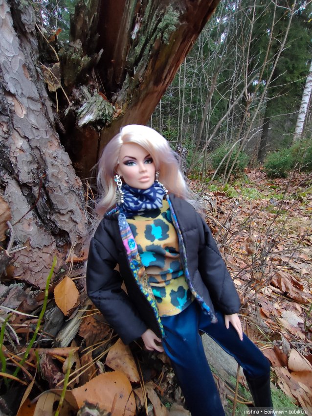 Ванесса. Прогулка в осеннем лесу