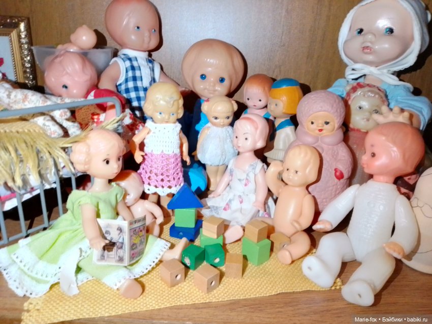 Детский сад имени Маруси — Коллекции винтажных кукол и игрушек: СССР (фото 2)