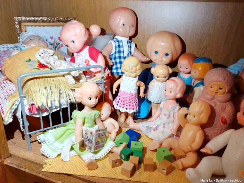 Детский сад имени Маруси — Коллекции винтажных кукол и игрушек: СССР (фото 3)
