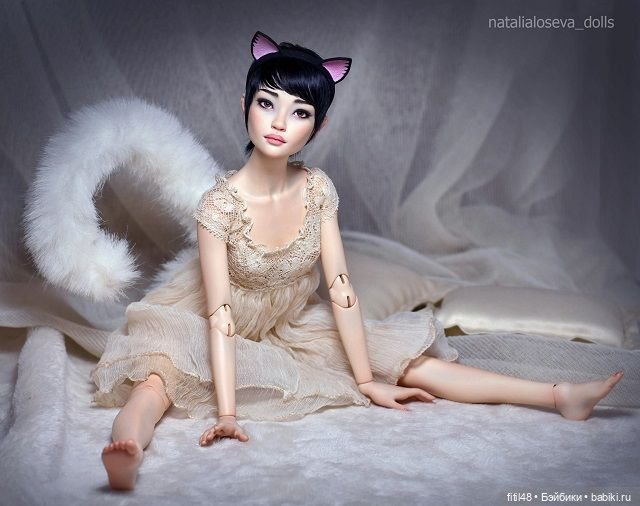 Утонченная нежность кукол Натальи Лосевой
