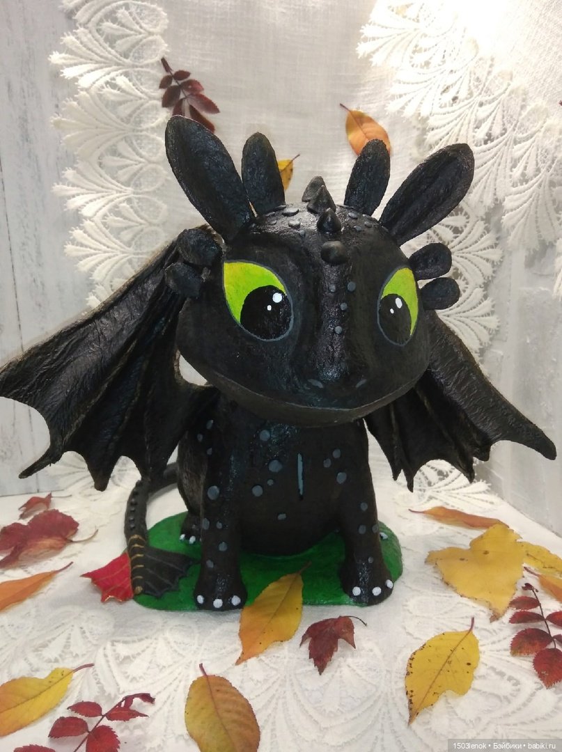 Как приручить дракона — Лепка авторских игрушек и папье