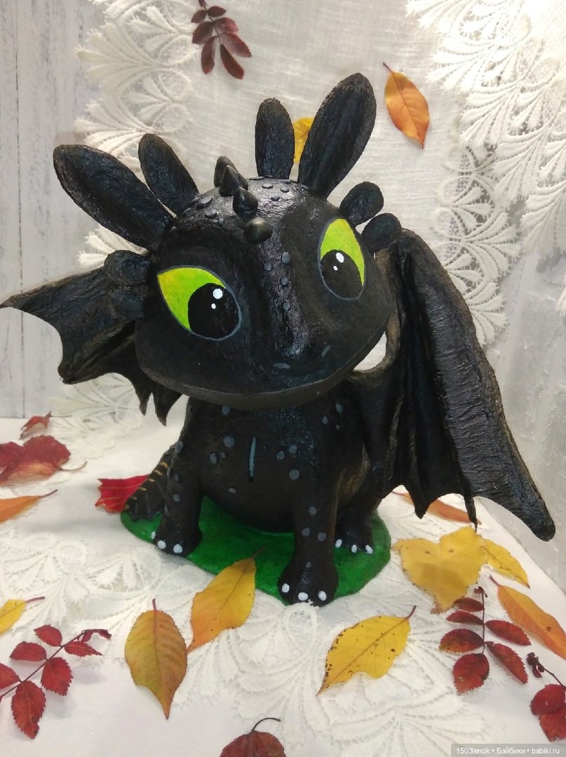 Как приручить дракона — Лепка авторских игрушек и папье (фото 5)