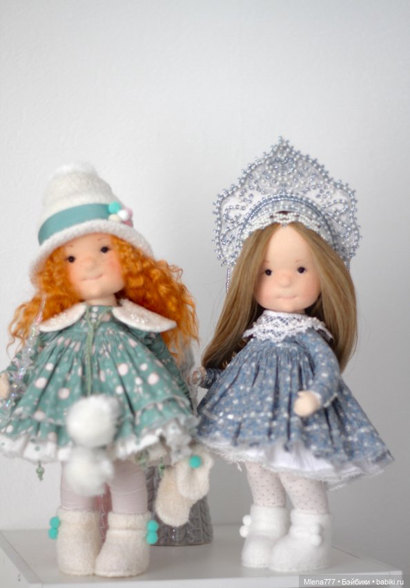 Скоро зима — Авторские текстильные куклы: Вальдорфские (фото 5)