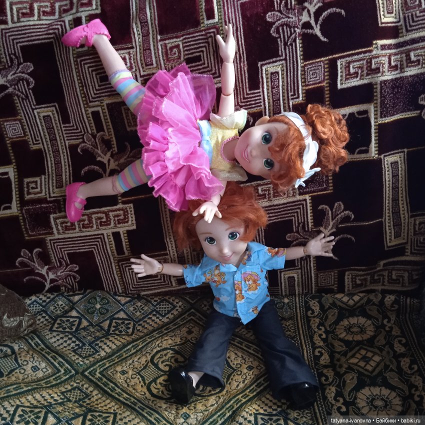 Акробаты цирка — Разные шарнирные куклы (не БЖД): редкие (фото 10)