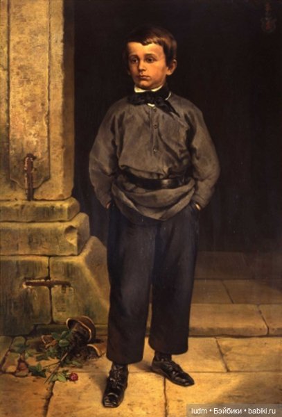 Детская мода прошлых веков в живописи