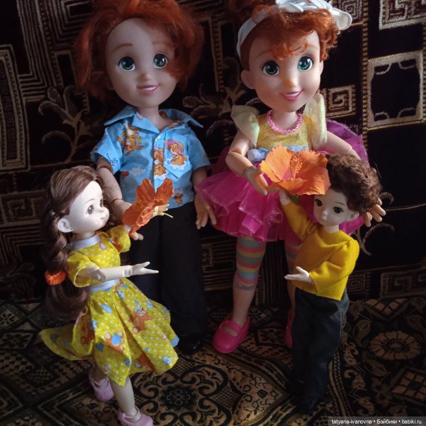 Акробаты цирка — Разные шарнирные куклы (не БЖД): редкие