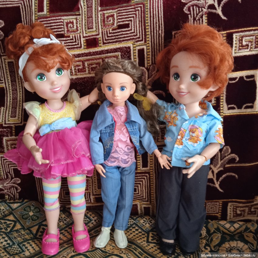 Акробаты цирка — Разные шарнирные куклы (не БЖД): редкие