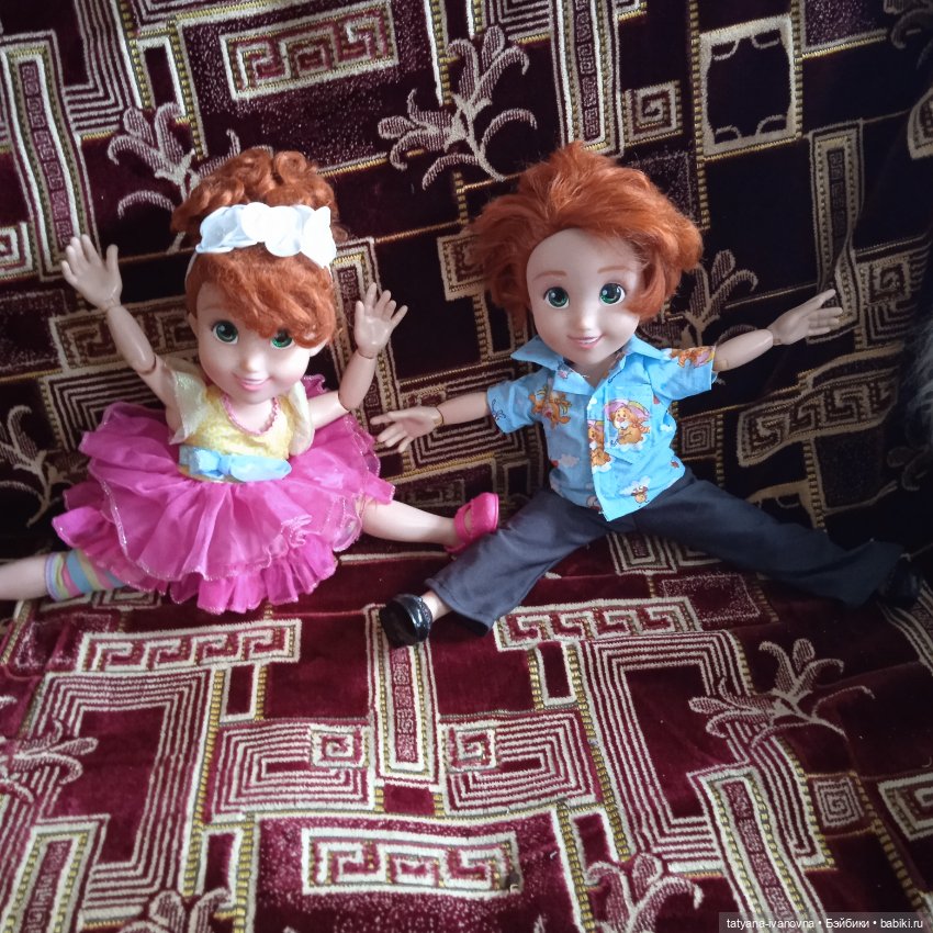 Акробаты цирка — Разные шарнирные куклы (не БЖД): редкие (фото 4)