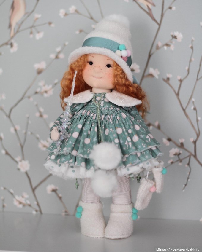 Скоро зима — Авторские текстильные куклы: Вальдорфские (фото 3)