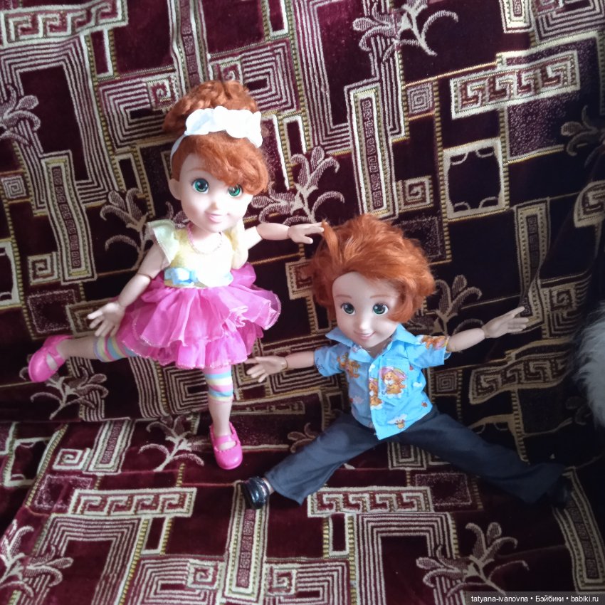 Акробаты цирка — Разные шарнирные куклы (не БЖД): редкие (фото 3)