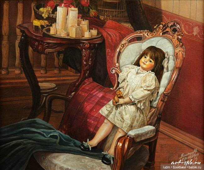 Игрушки в живописи — Живопись и графика: творчество художников