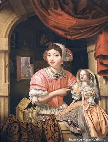 Игрушки в живописи — Живопись и графика: творчество художников (фото 10)