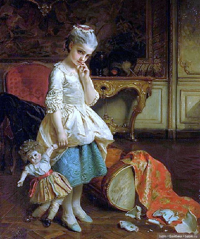 Игрушки в живописи — Живопись и графика: творчество художников