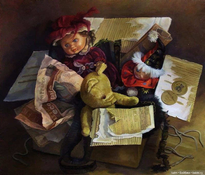 Игрушки в живописи — Живопись и графика: творчество художников (фото 2)