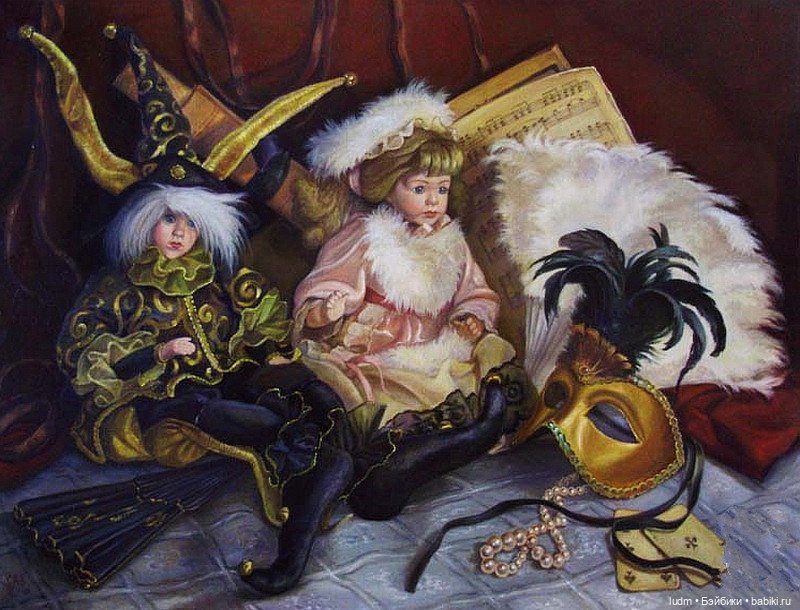 Игрушки в живописи — Живопись и графика: творчество художников (фото 3)